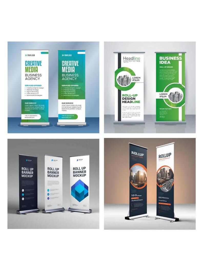 易拉宝 广告设计制作中的便捷利器